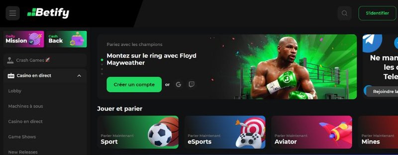 Guide de betify casino bonus